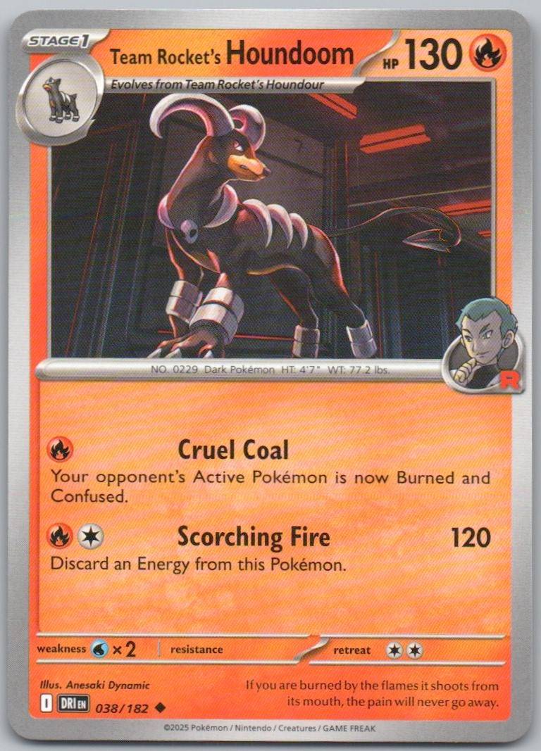 38 - Team Rocket's Houndoom