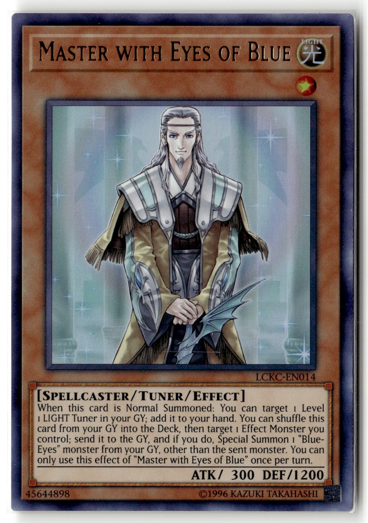 Master with Eyes of Blue