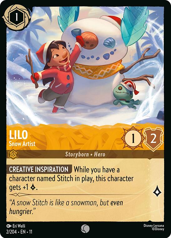 Lilo - Snow Artist