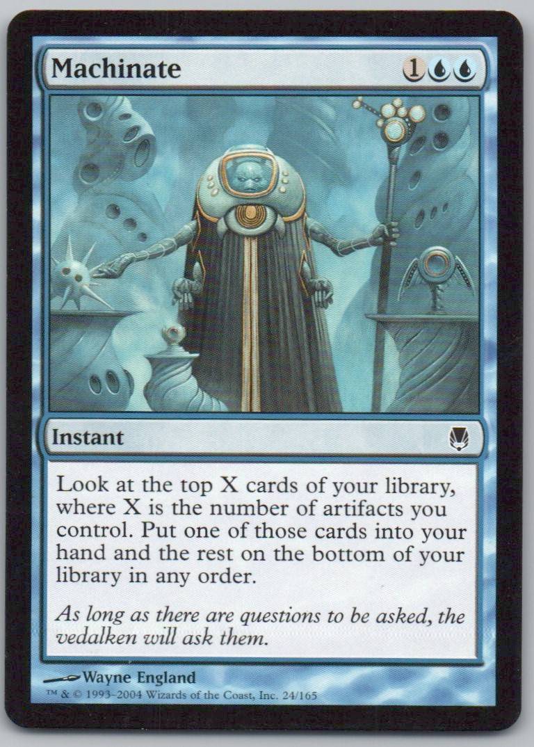 Machinate 24 Normal Instant Card - Darksteel