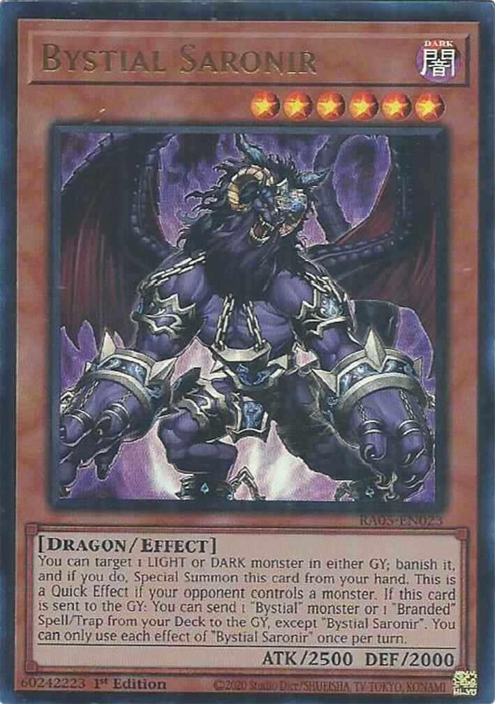 Bystial Saronir (Ultra Rare)