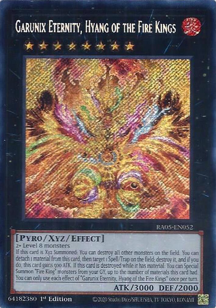 Garunix Eternity, Hyang of the Fire Kings (Secret Rare)