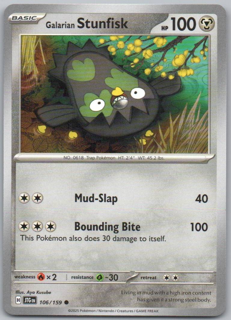 106 - Galarian Stunfisk