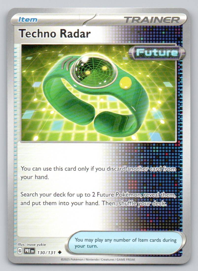 Techno Radar 130 NOR Card - Prismatic Evolutions