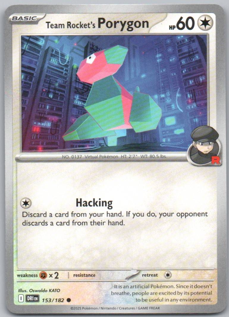 153 - Team Rocket's Porygon