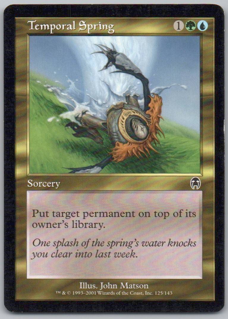 Temporal Spring 125 Normal Sorcery Card - Apocalypse