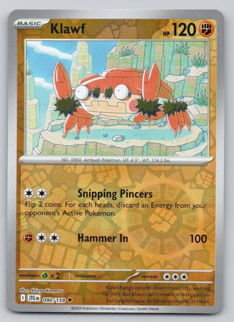 Klawf 090 REV Card - Journey Together