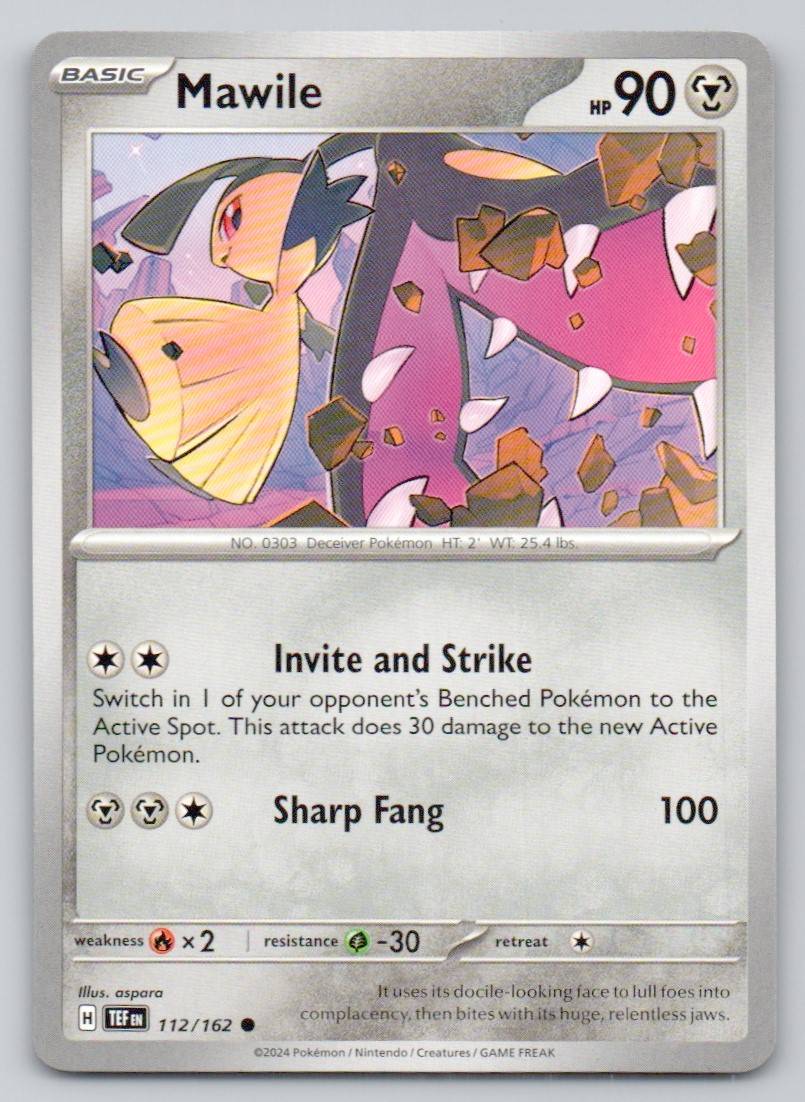 Mawile 112 NOR Card - Temporal Forces