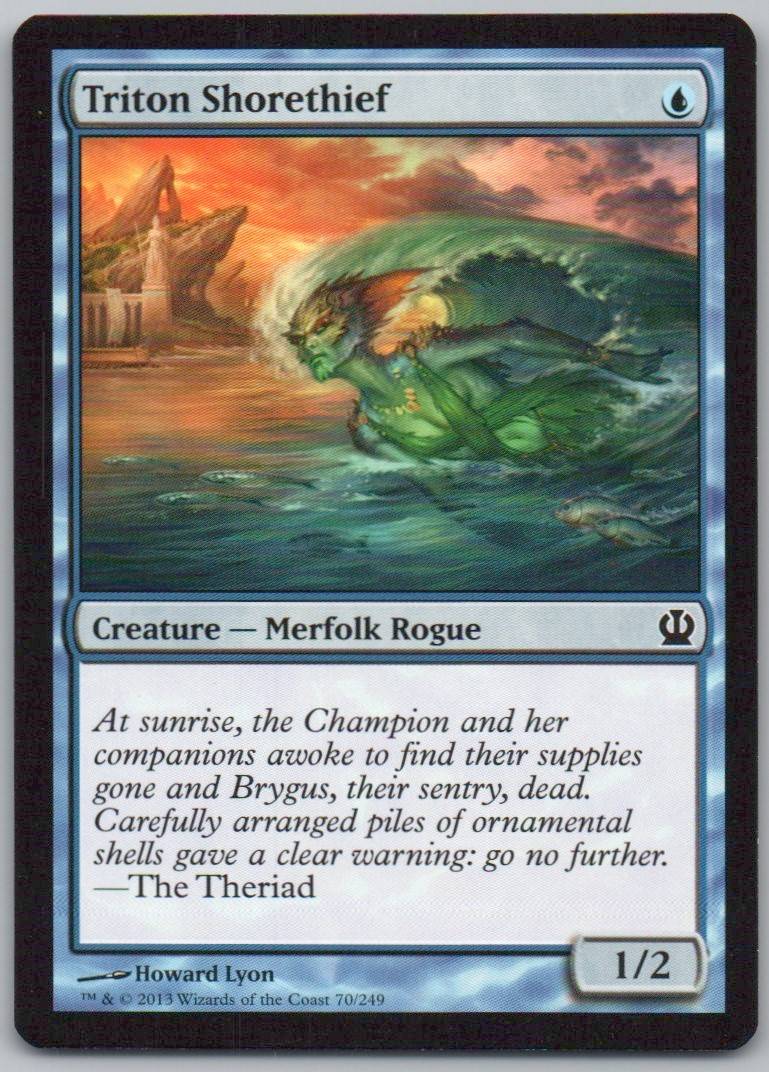 Triton Shorethief 70 Normal Creature Card - Theros
