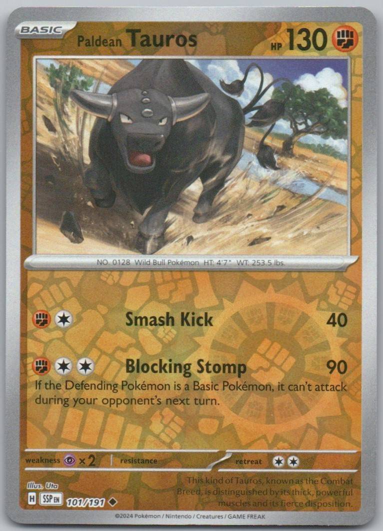 101 - Paldean Tauros