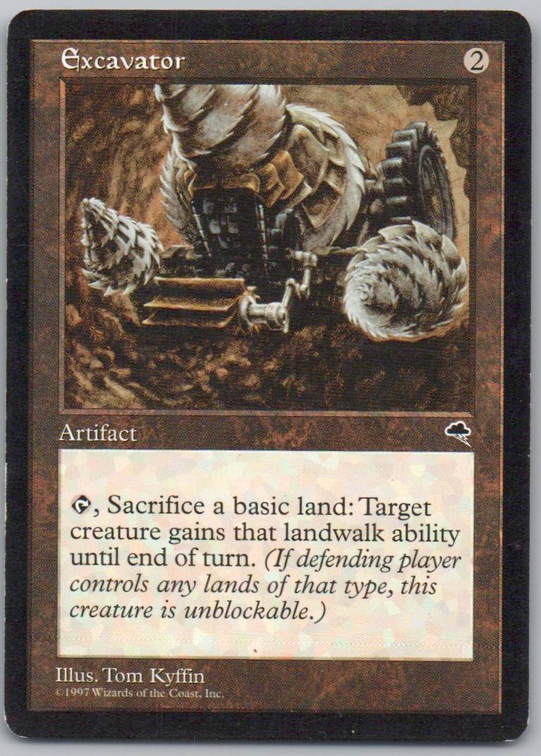 Excavator 287 Normal Artifact Card - Tempest