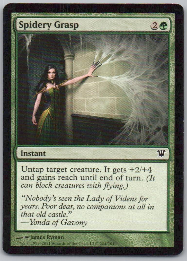 Spidery Grasp 204 Normal Instant Card - Innistrad