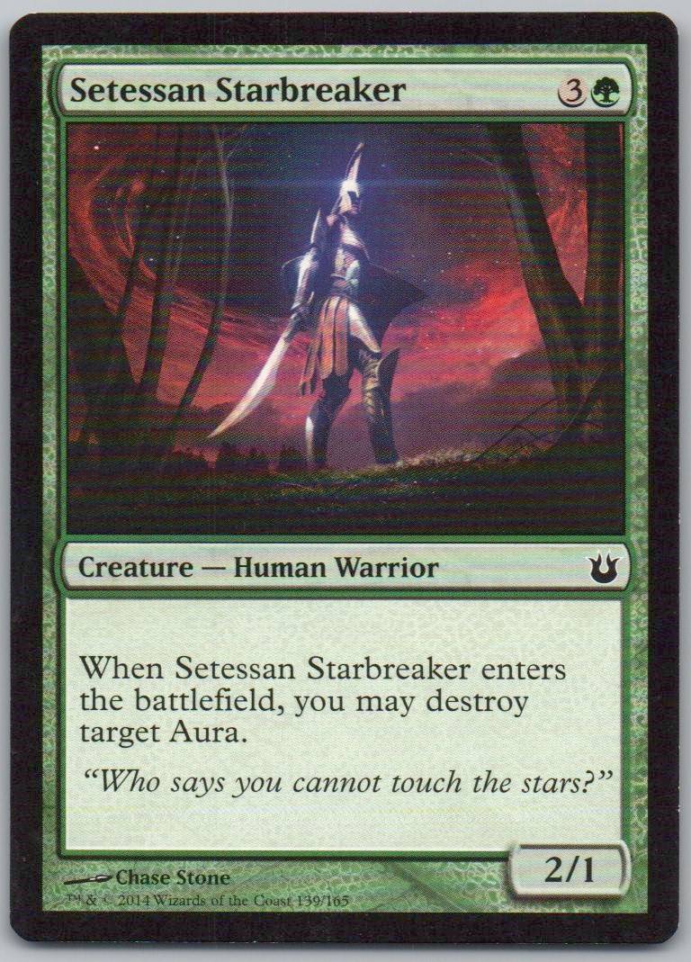 Setessan Starbreaker 139 Normal Creature Card - Born of the Gods