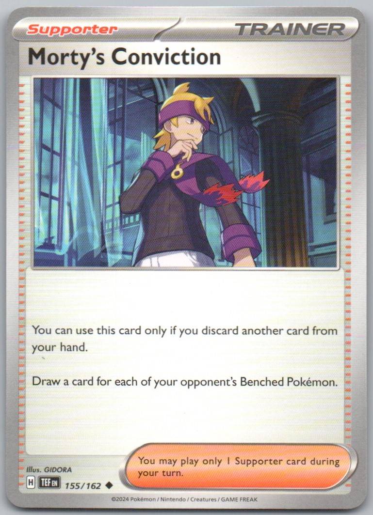 Morty's Conviction 155 NOR Card - Temporal Forces