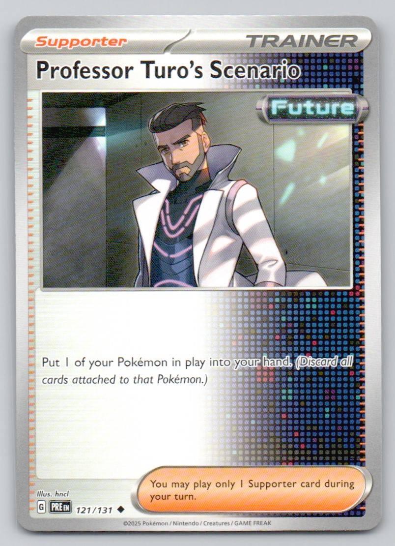 Professor Turo's Scenario 121 NOR Card - Prismatic Evolutions