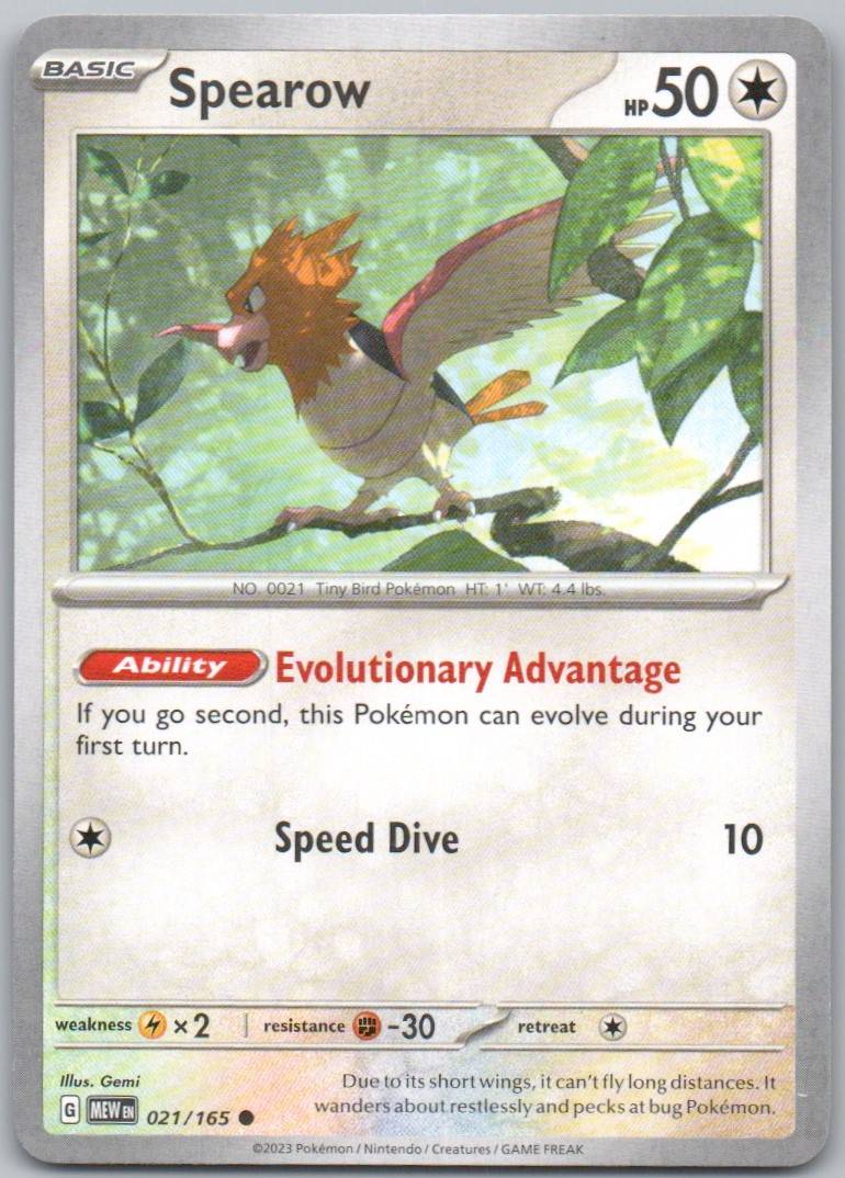 21 - Spearow