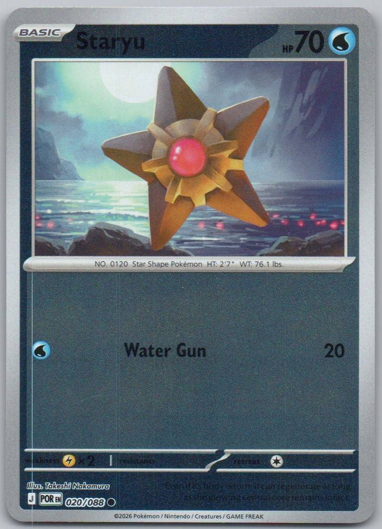 20 - Staryu