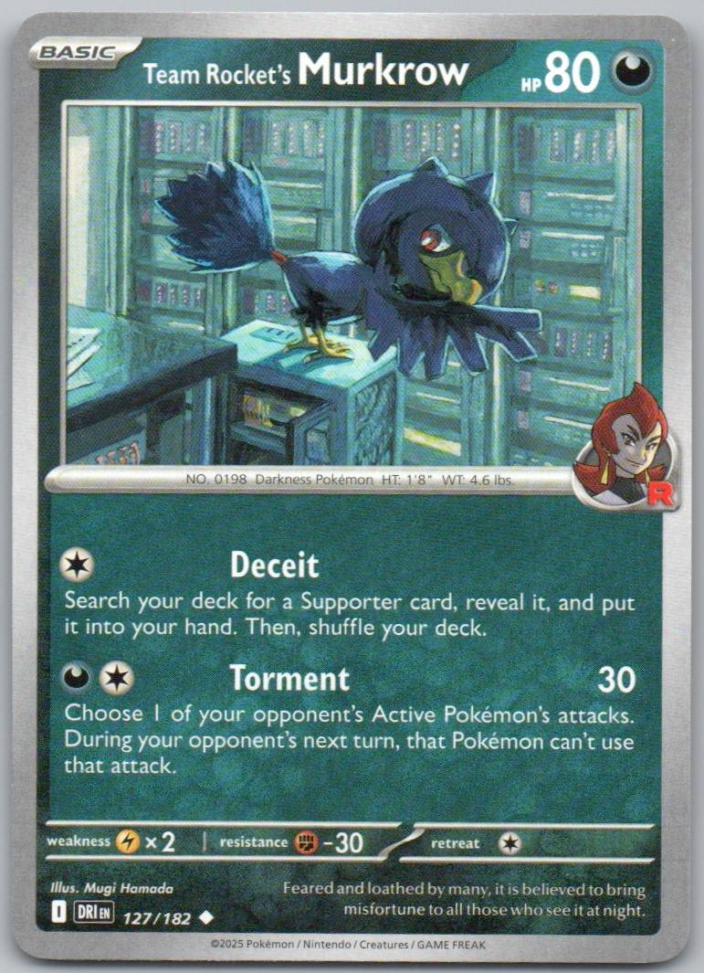 127 - Team Rocket's Murkrow