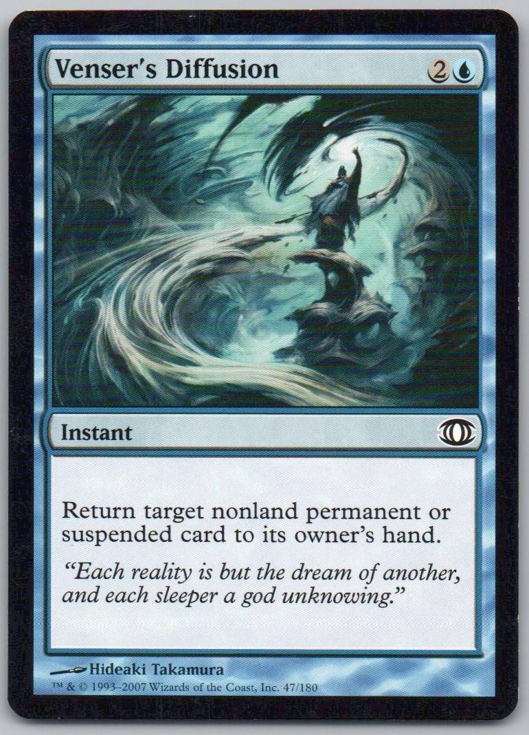 Venser's Diffusion 47 Normal Instant Card - Future Sight