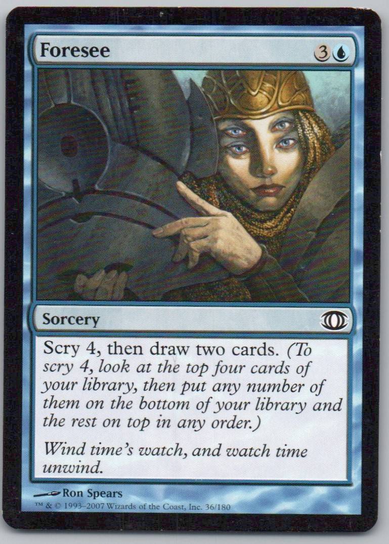 Foresee 36 Normal Sorcery Card - Future Sight