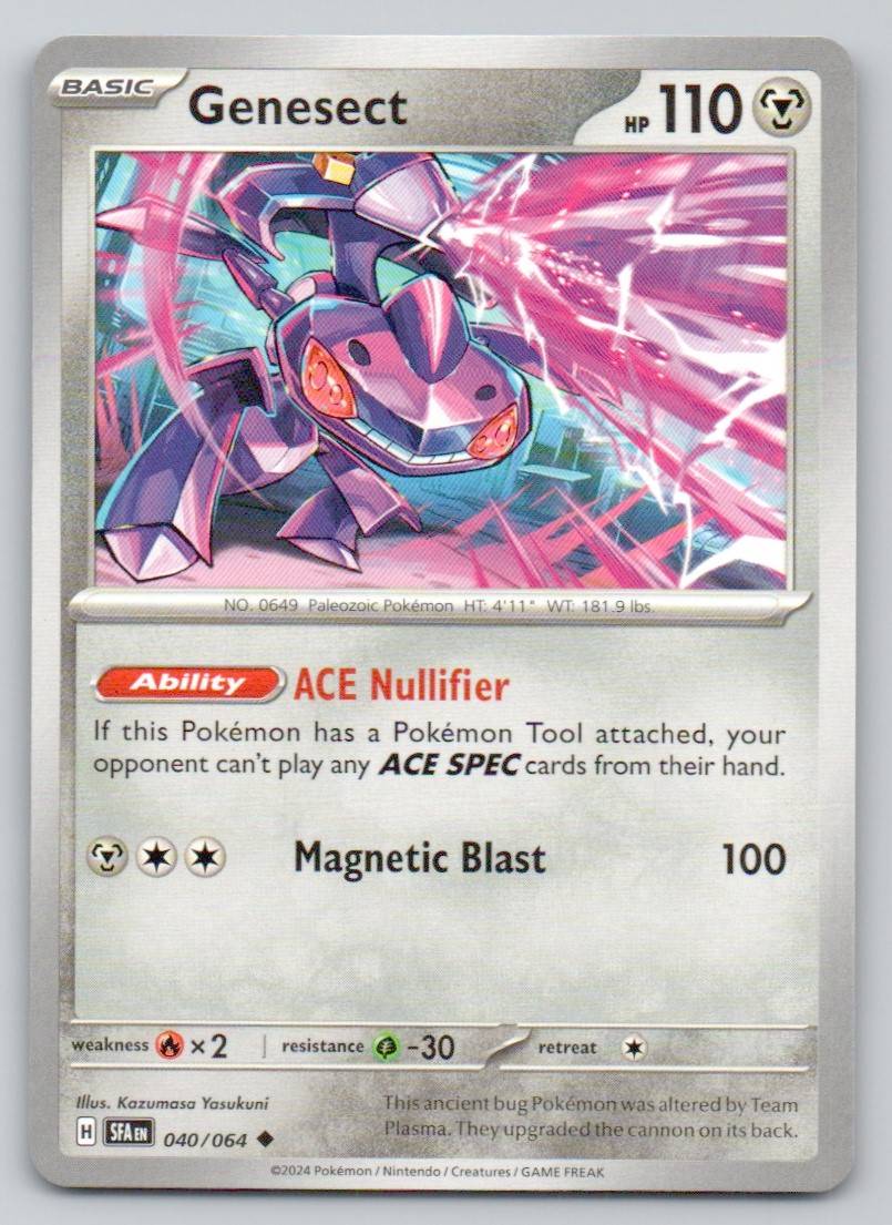 Genesect 040 NOR Card - Shrouded Fable