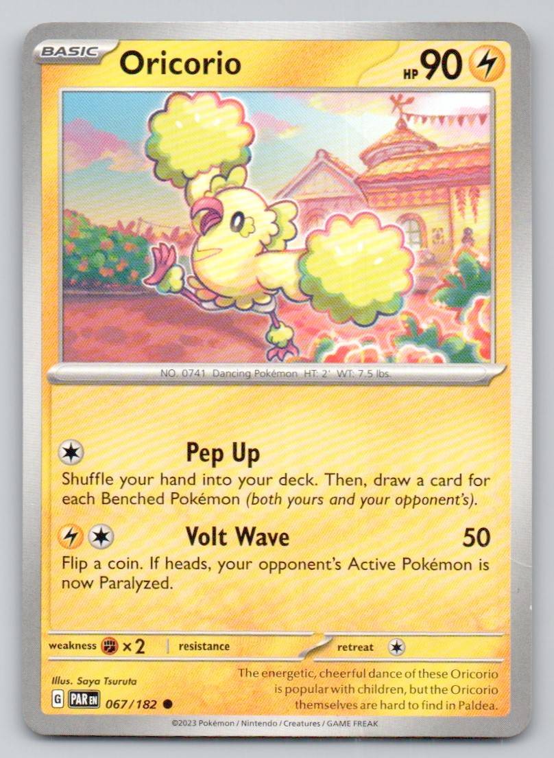 Oricorio 067 NOR Card - Paradox Rift