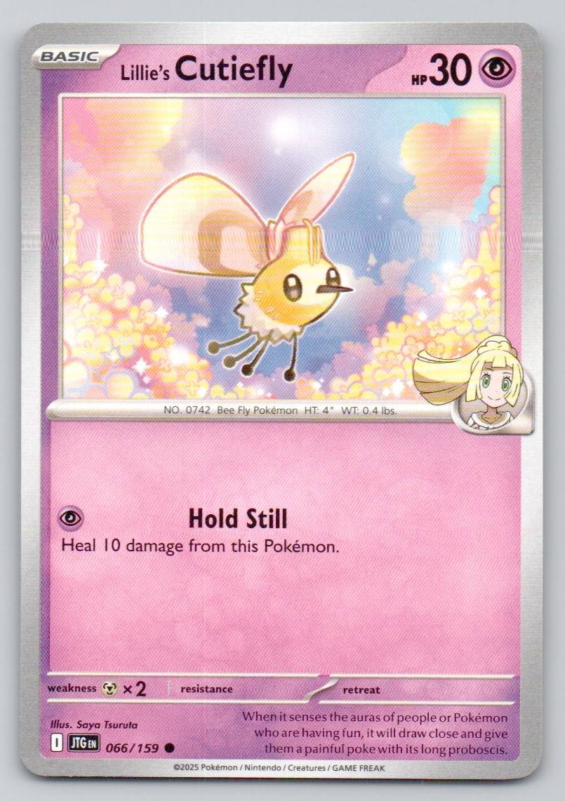 Lillie's Cutiefly 066 NOR Card - Journey Together