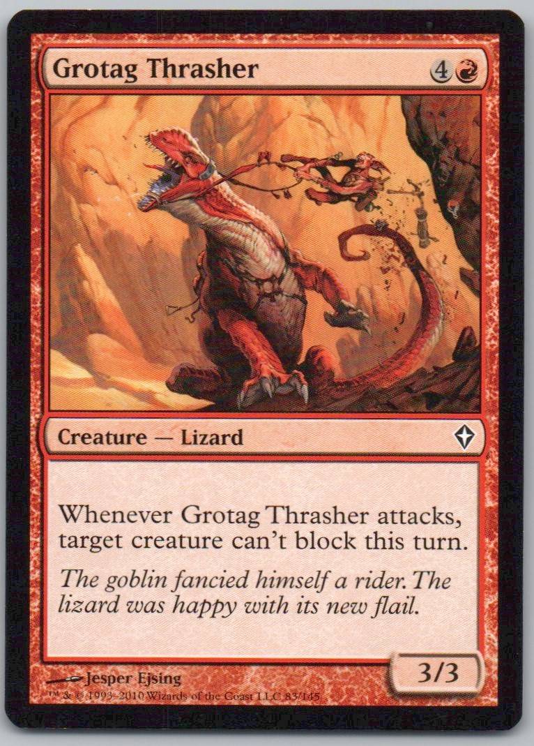 Grotag Thrasher 83 Normal Creature Card - Worldwake