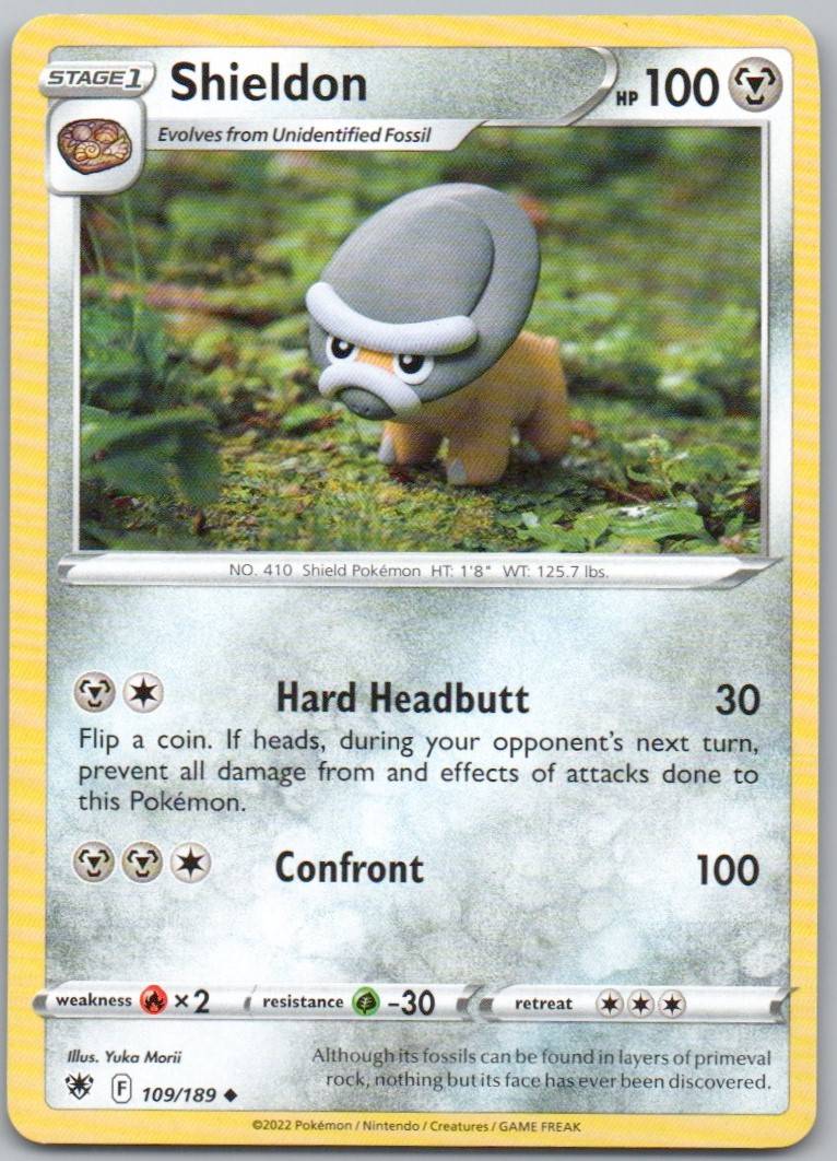 Shieldon 109 Normal Steel Card - Astral Radiance