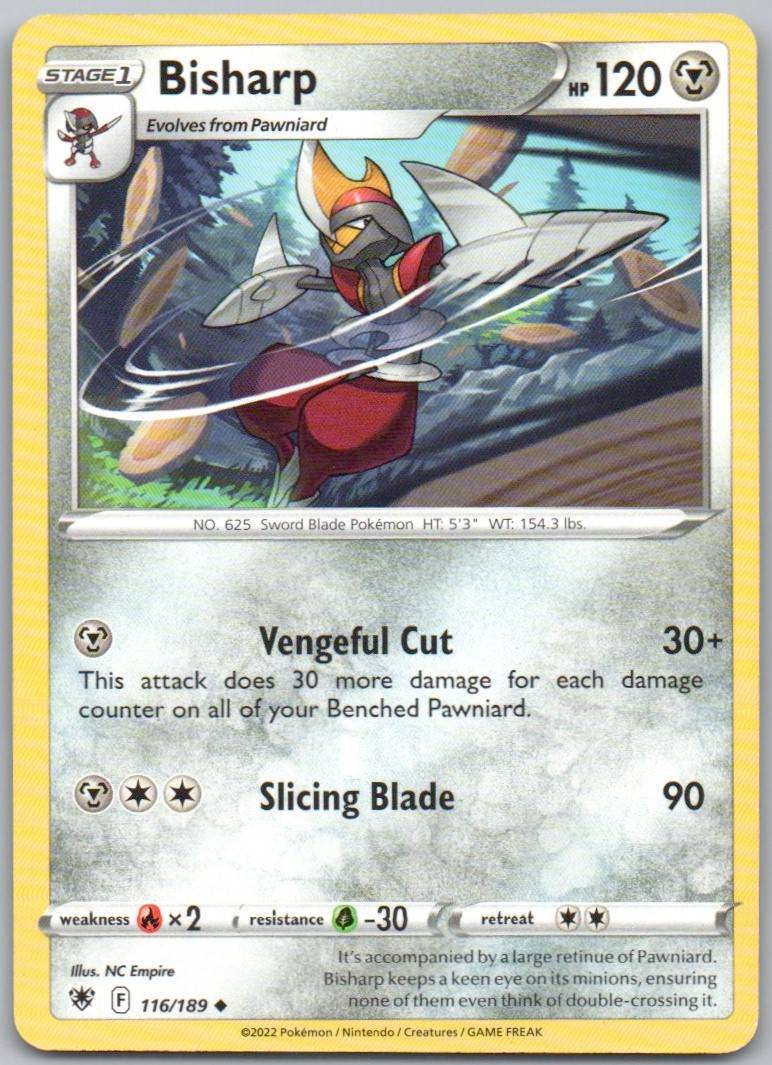 Bisharp 116 Normal Steel Card - Astral Radiance