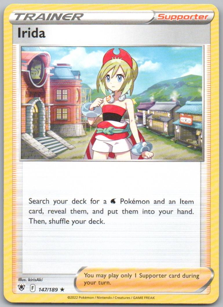 Irida 147 Normal Trainer Card - Astral Radiance