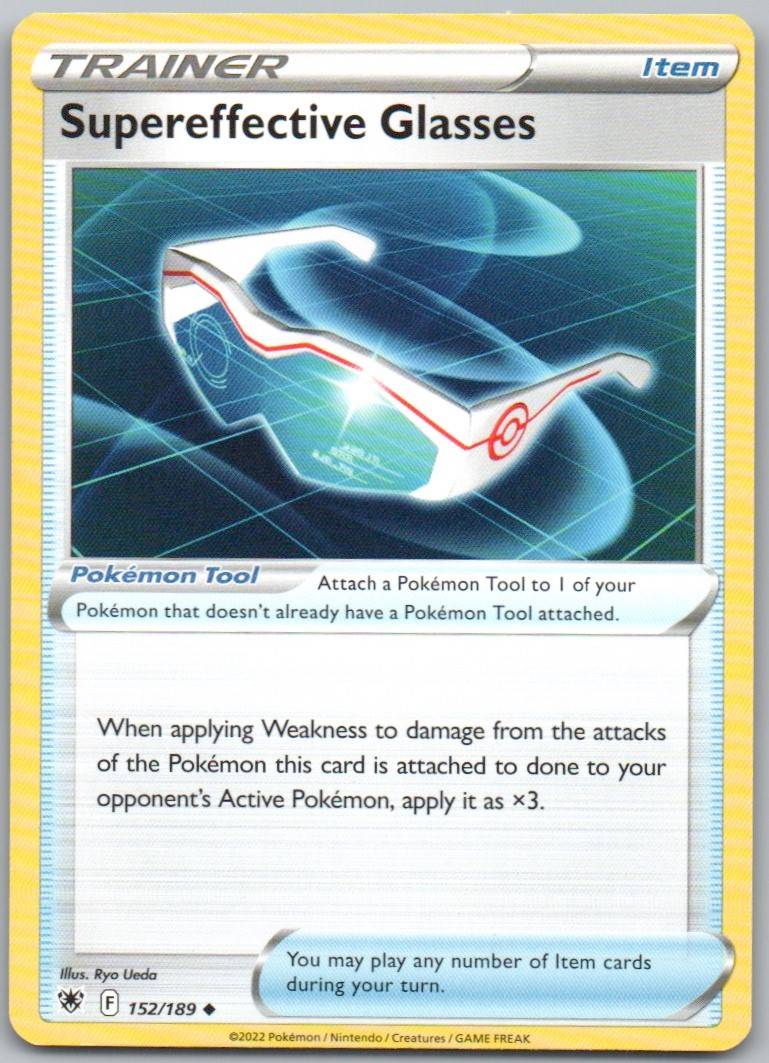 Supereffective Glasses 152 Normal Trainer Card - Astral Radiance