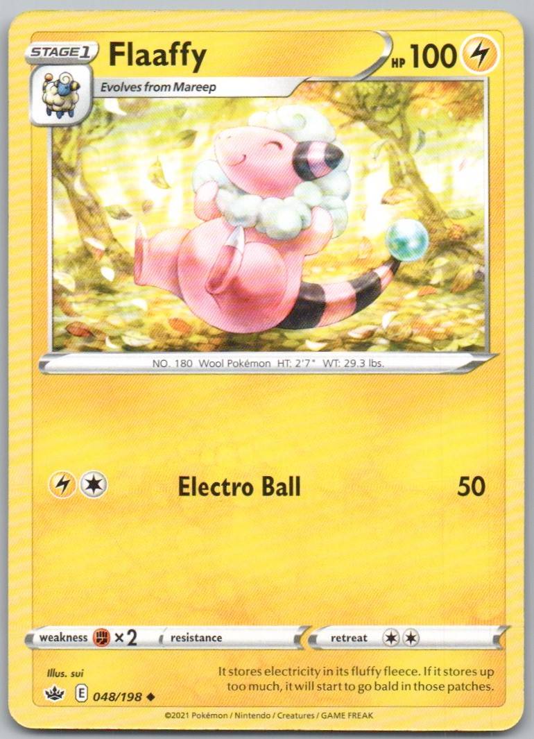 Flaafy 048 Normal Lightning Card - Chilling Reign