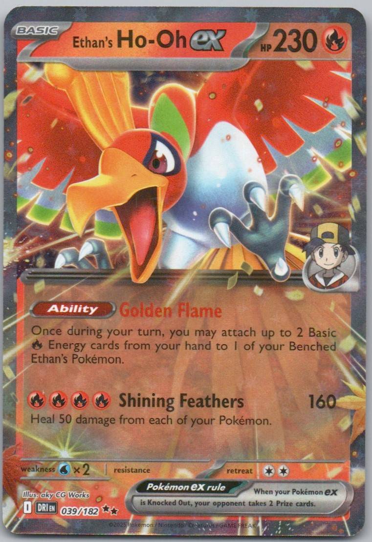 Hearthflame Mask Ogerpon 044 Reverse Holo Fire Card - Destined Rivals