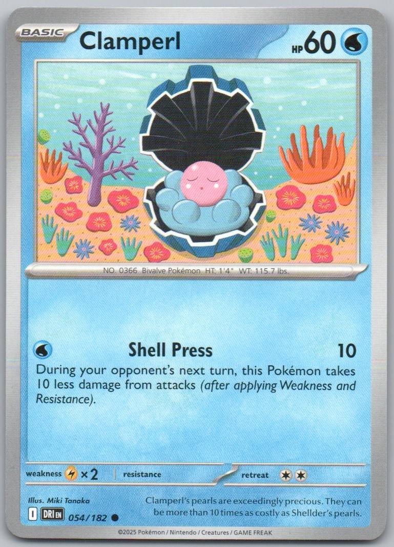Snover 059 Reverse Holo Water Card - Destined Rivals