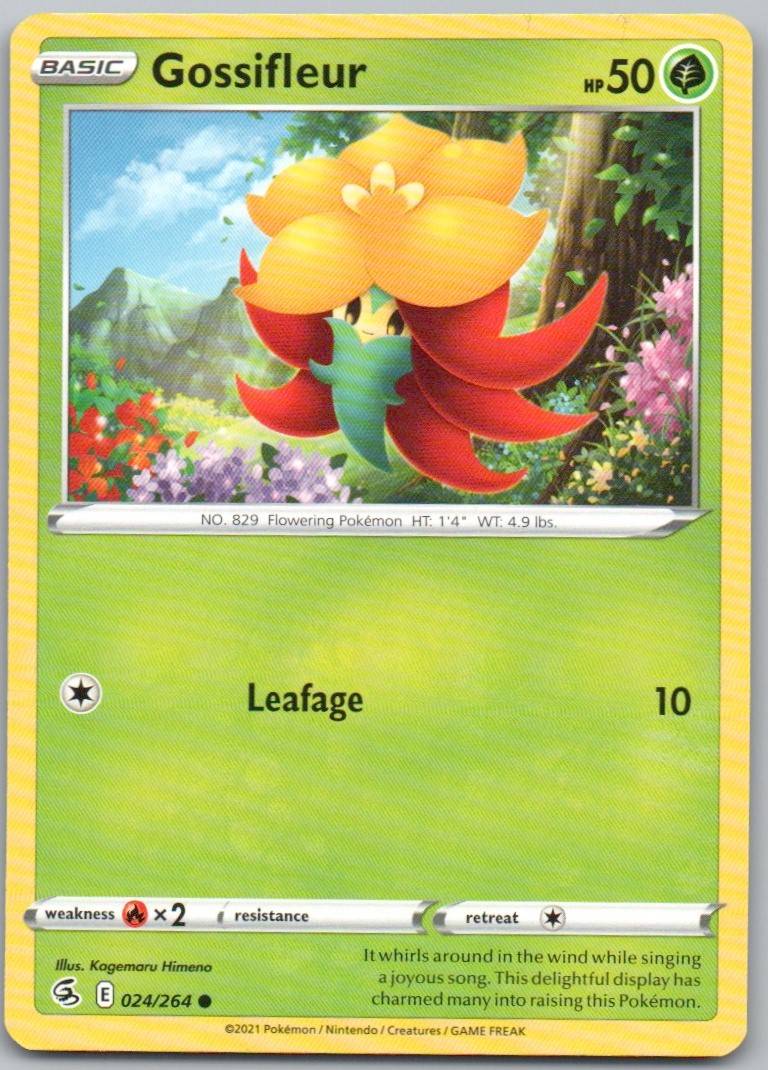 Gossifleur 024 Normal Grass Card - Fusion Strike