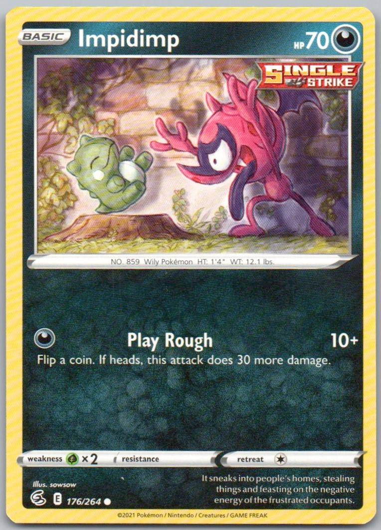 Impidimp 176 Normal Darkness Card - Fusion Strike
