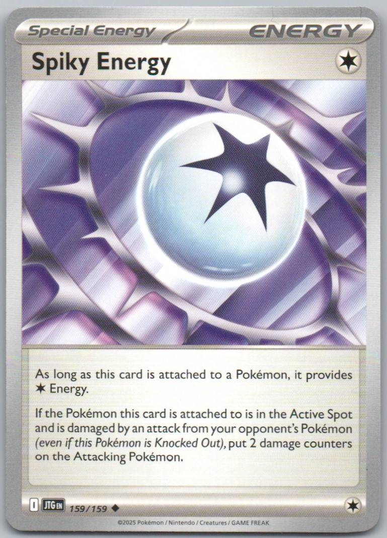 Spiky Energy 159 Normal Energy Card - Journey Together