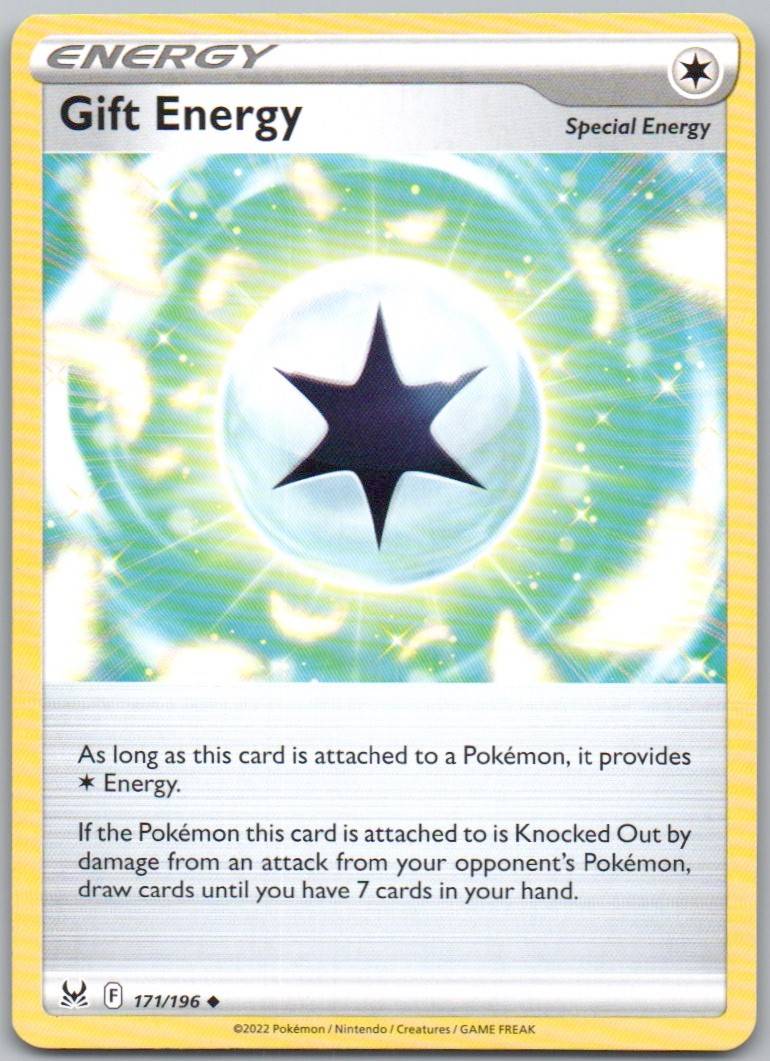 Gift Energy 171 Normal Trainer Card - Lost Origin