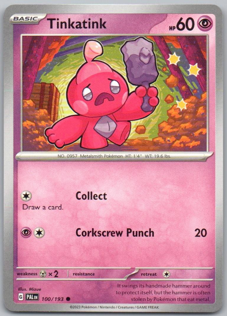 Tinkatink 100 Normal Psychic Card - Paldea Evolved