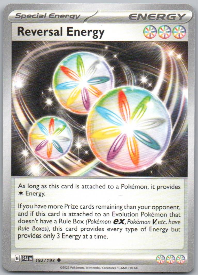 Reversal Energy 192 Normal Trainer Card - Paldea Evolved