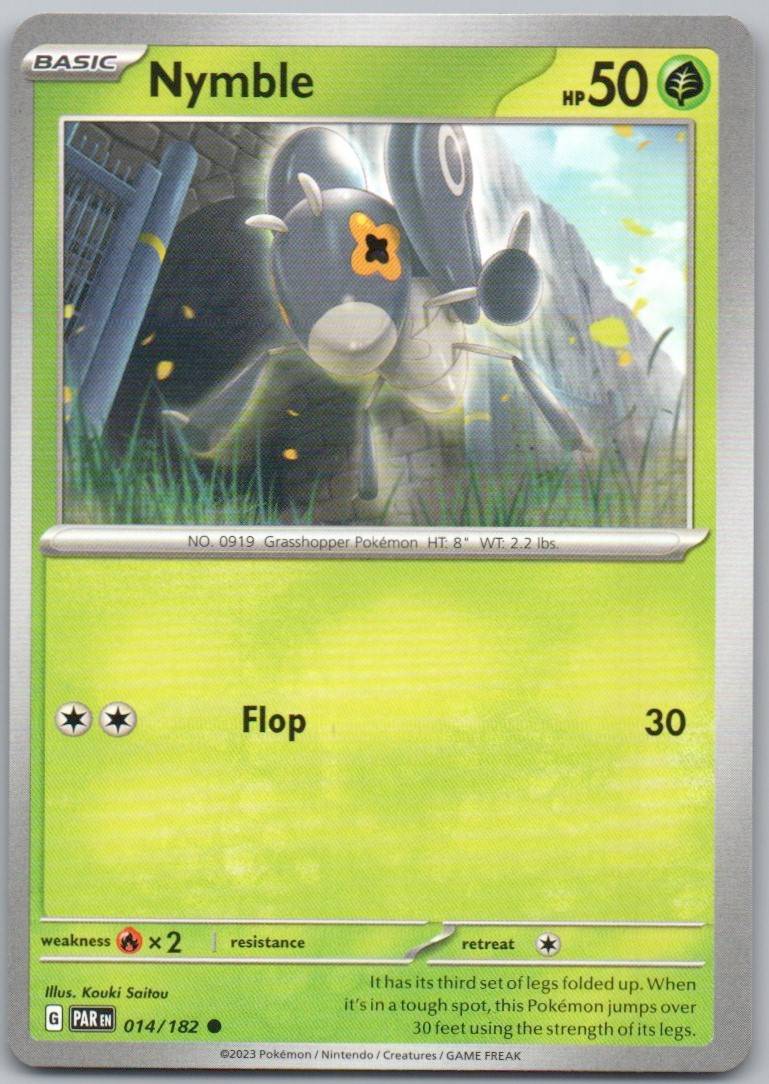 Nymble 014 Normal Grass Card - Paradox Rift