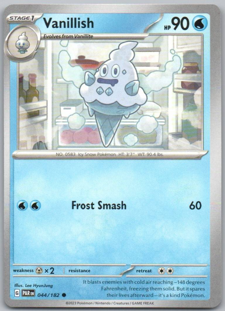 Vanillish 044 Normal Water Card - Paradox Rift