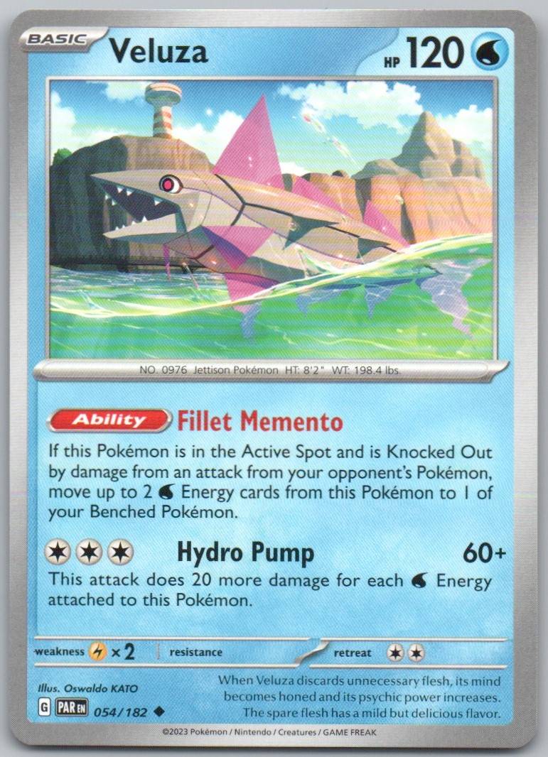 Veluza 054 Normal Water Card - Paradox Rift