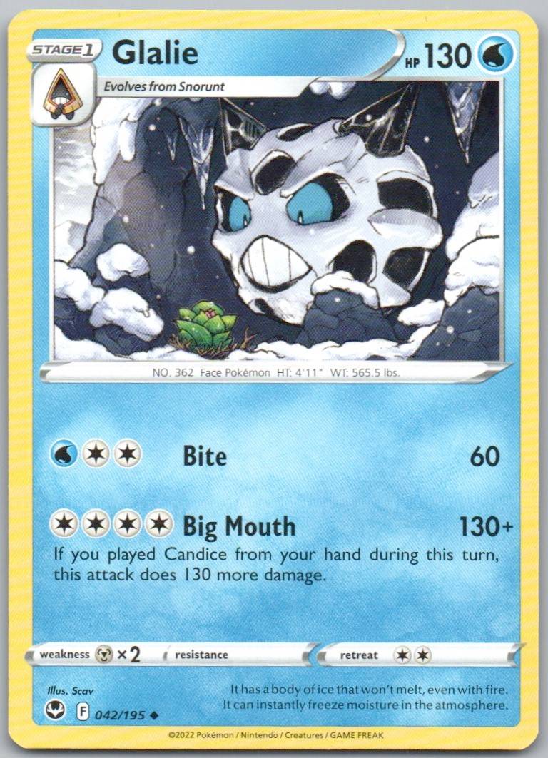Flalie 042 Normal Water Card - Silver Tempest