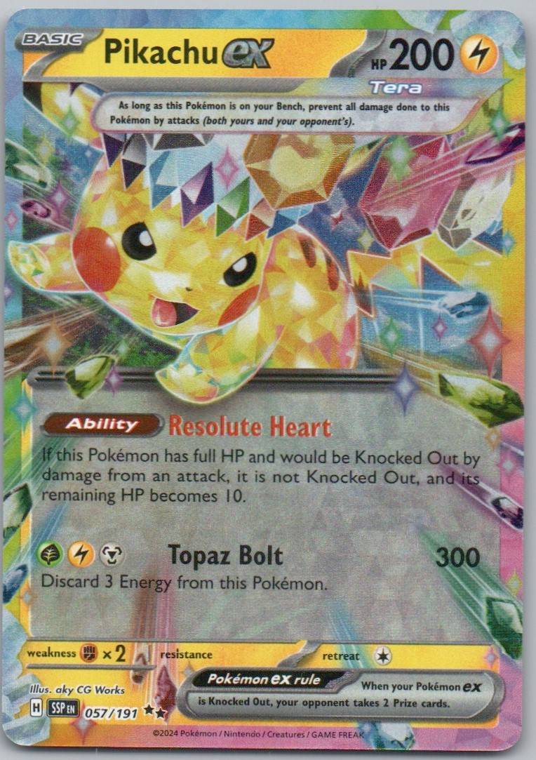 057 - Pikachu EX