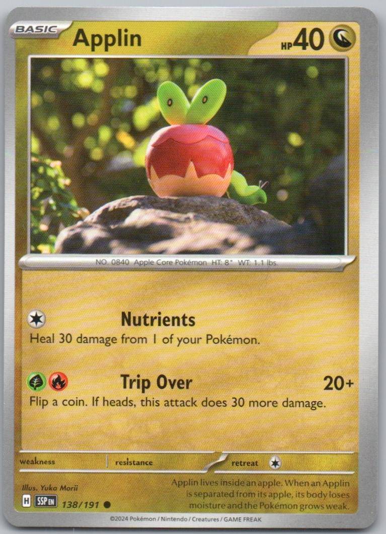 Heliolisk 155 Reverse Holo Colorless Card - Surging Sparks