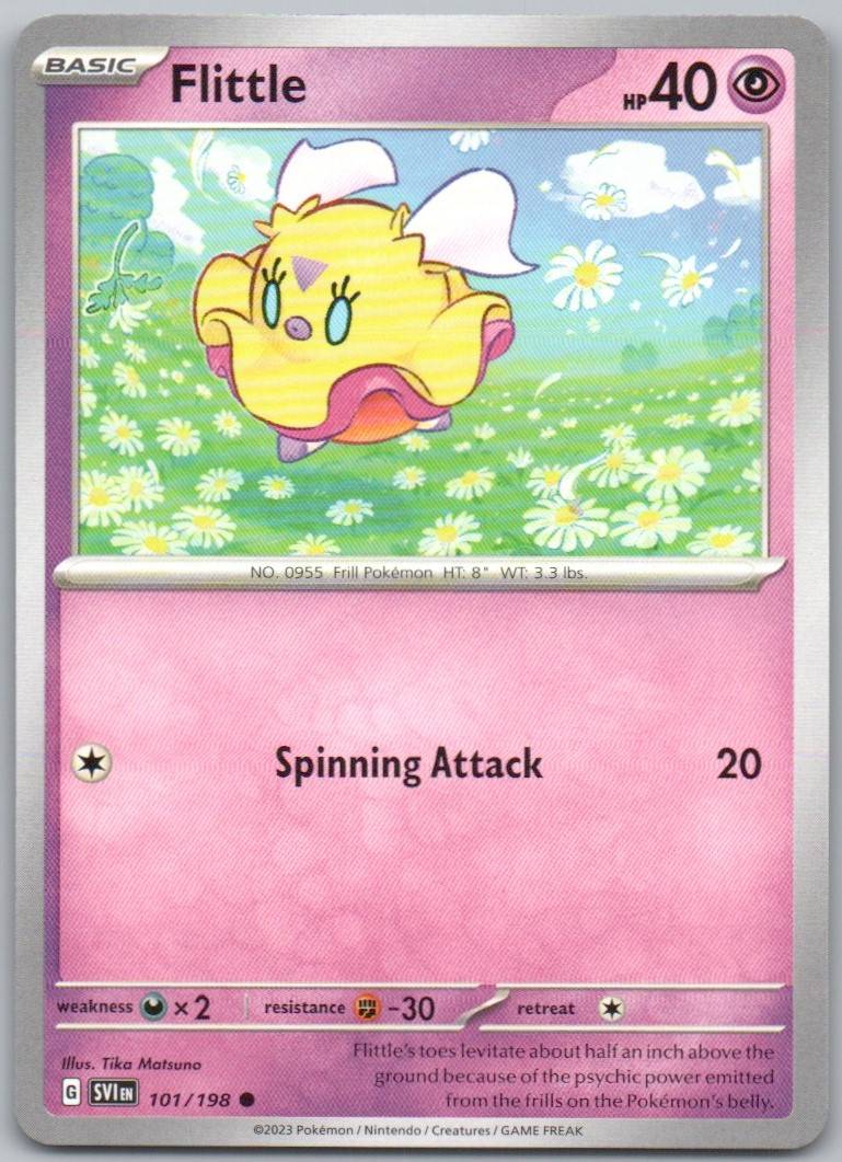 Flttle 101 Normal Psychic Card - Scarlet & Violet