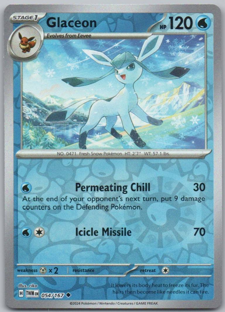 054 - Glaceon - Reverse Holo