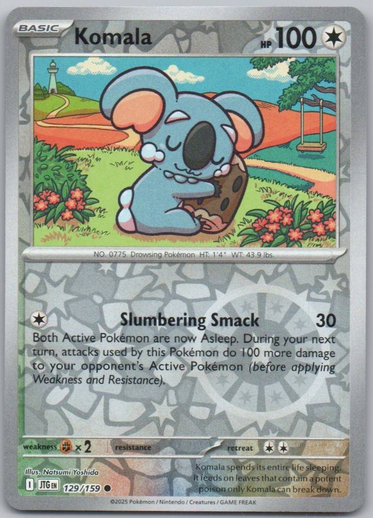 129 - Komala - Reverse Holo